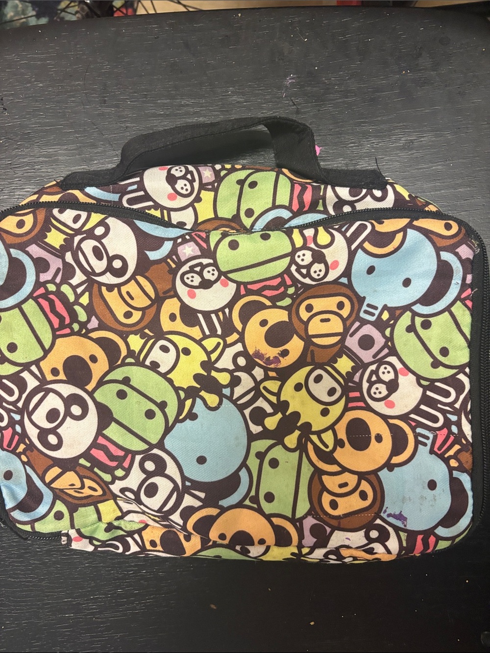 A bathing ape, baby Milo Lunch Bag - Multicolor